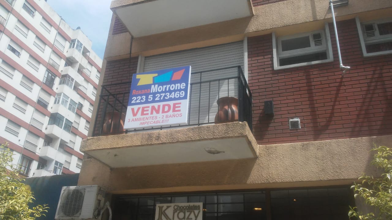 HERMOSISIMO 3 AMB. FRENTE,  BALCON, RECICLADO 