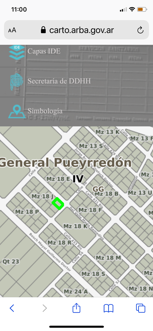 Lote zona santa rosa