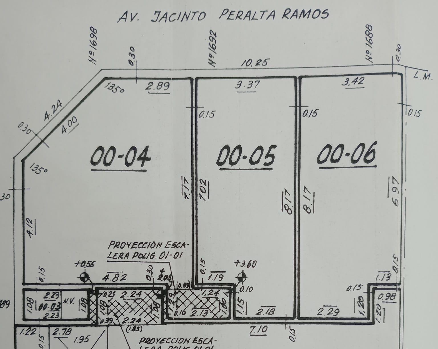 Locales sobre Avenida