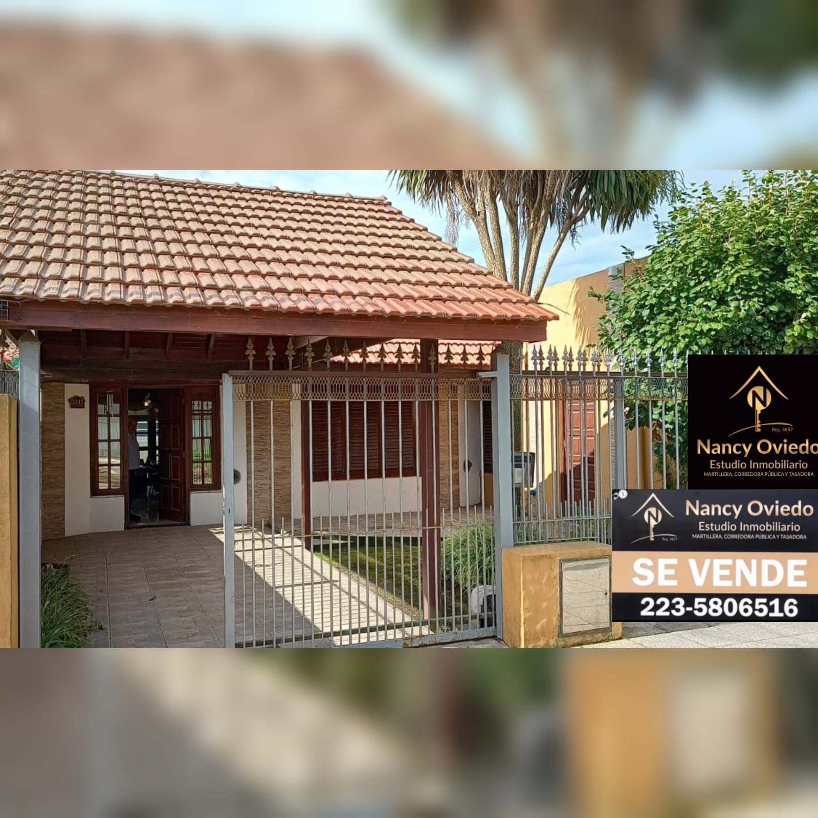 CHALET 3 AMB C/PARQUE, QUINCHO Y COCHERA EN CAMET
