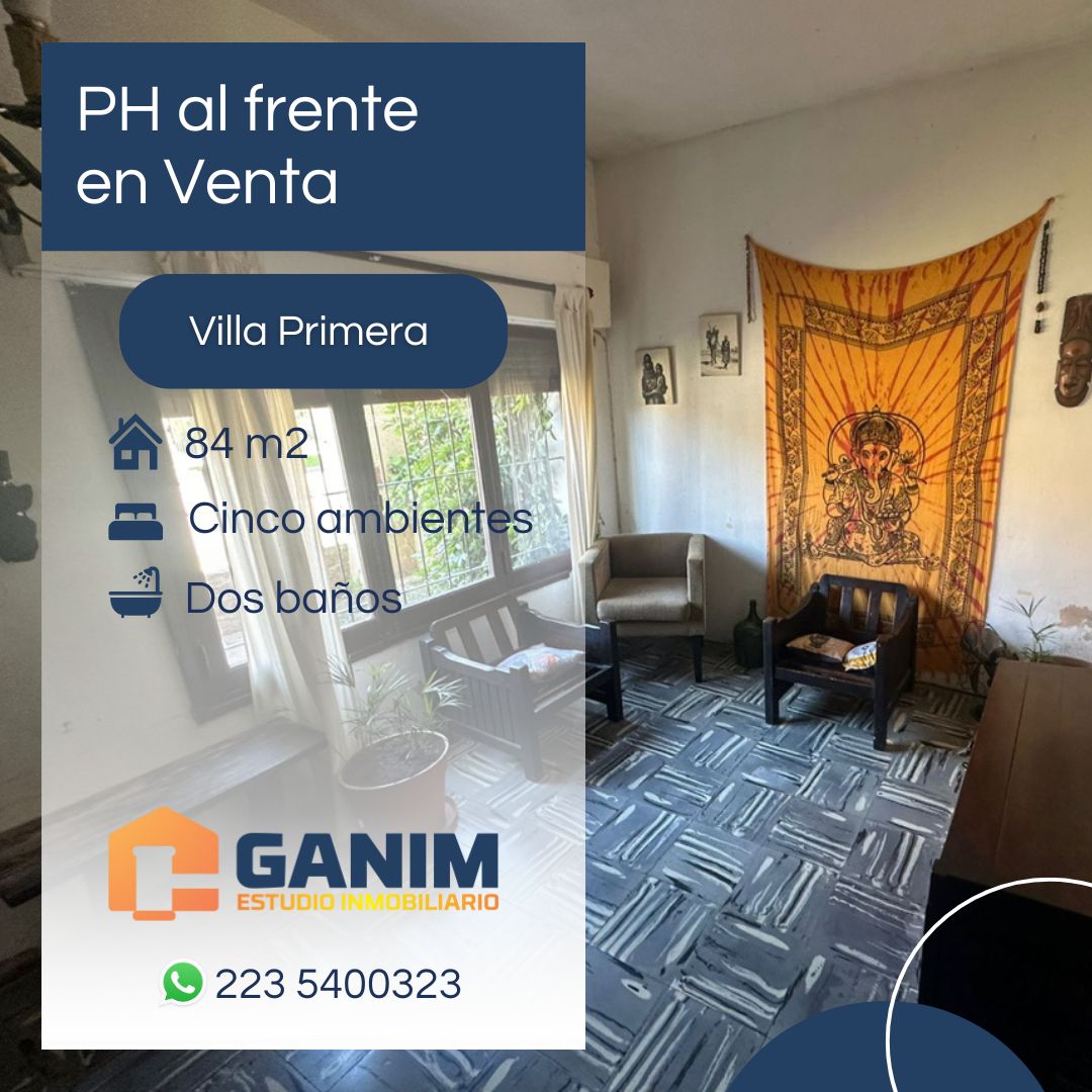 PH al frente - 5 ambientes - Villa Primera