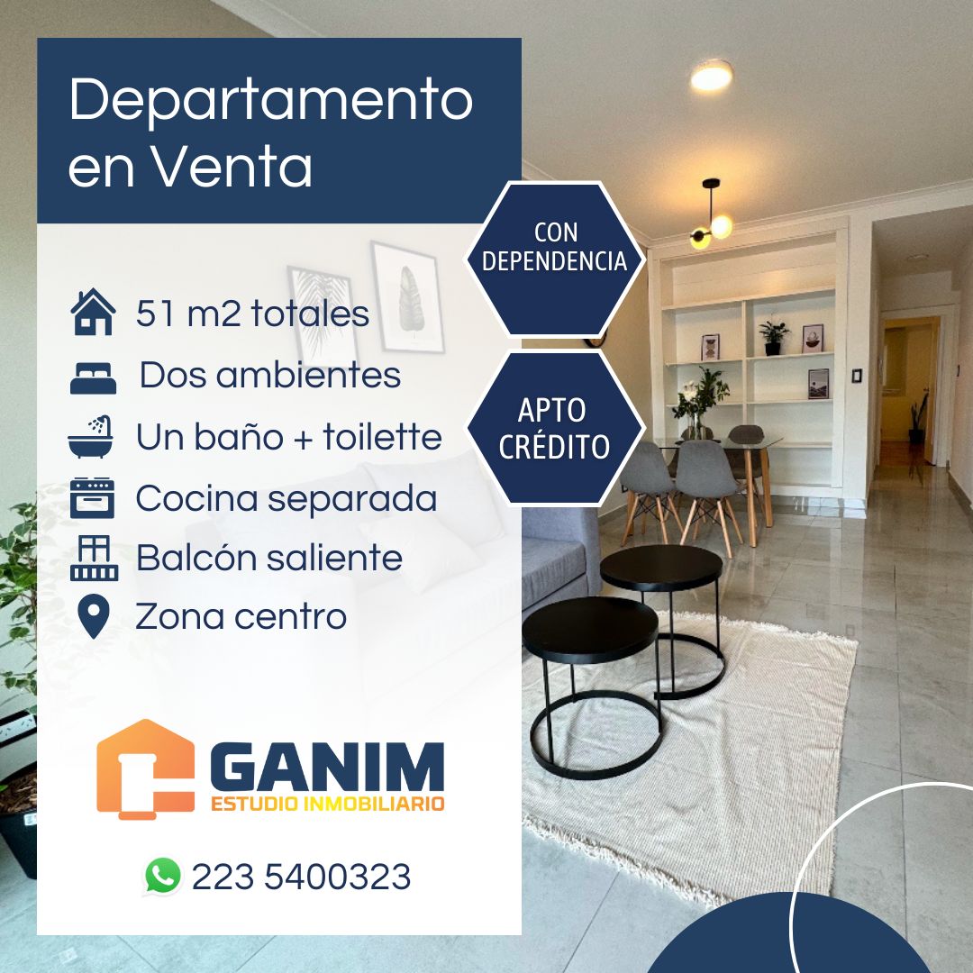 2 AMB CON DEPENDENCIA - LA CALLE  CON BALCON