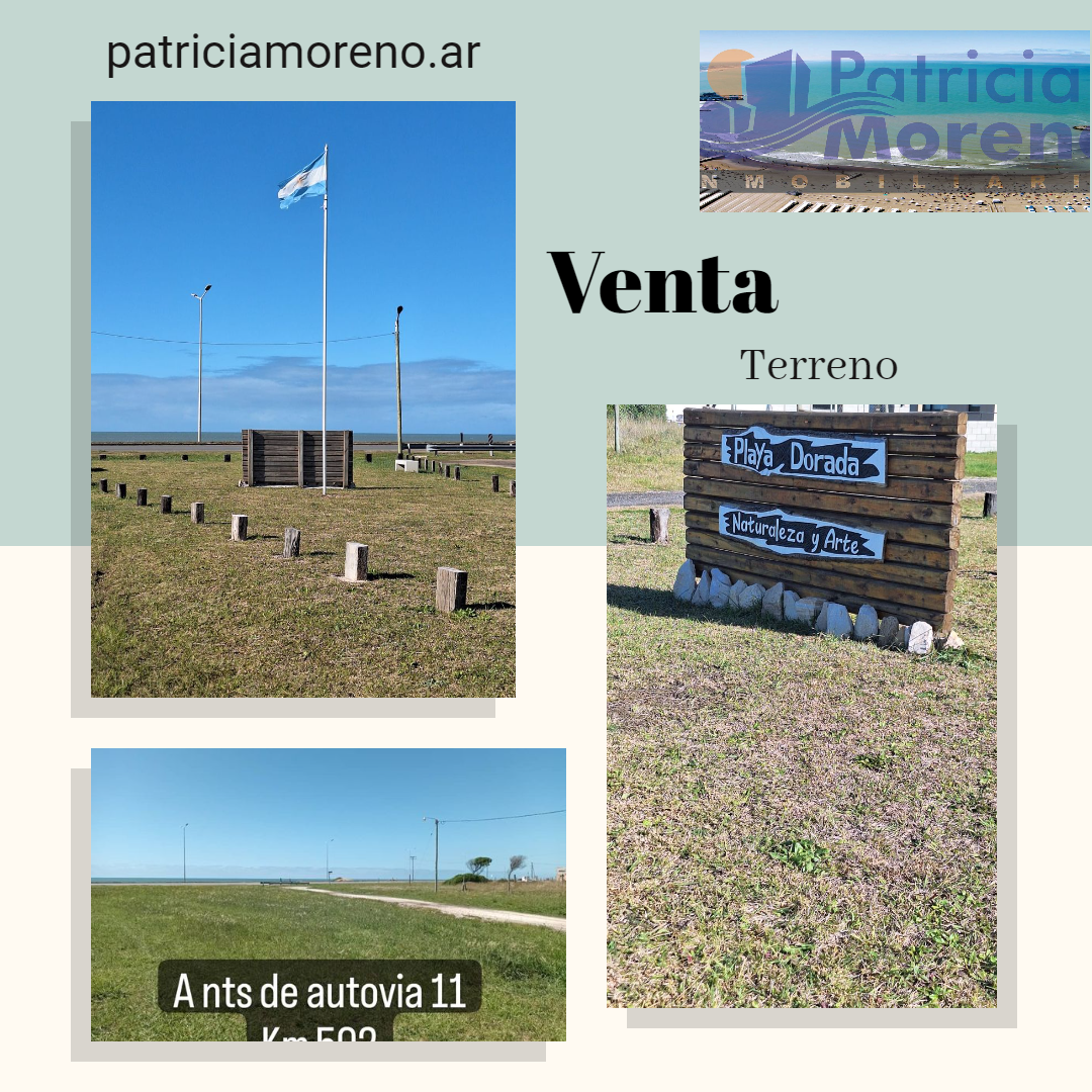 VENDE TERRENO PLAYA DORADA MAR CHIQUITA
