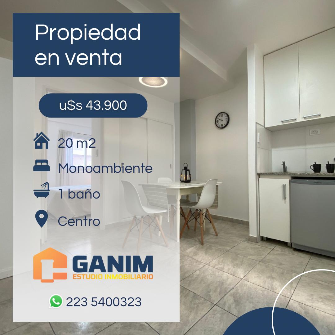 Departamento 1 ambiente al Frente - Reciclado - 