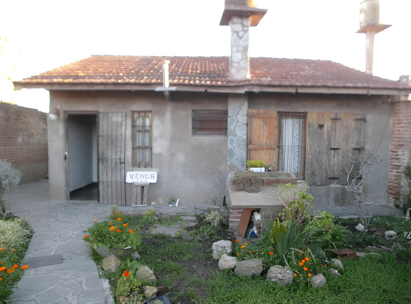 Venta de casa con gran terreno
