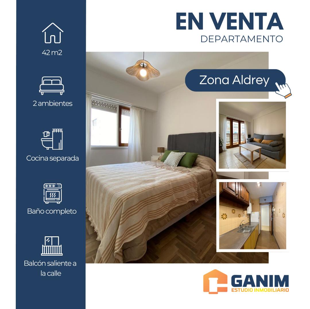 Departamento 2 ambientes al frente