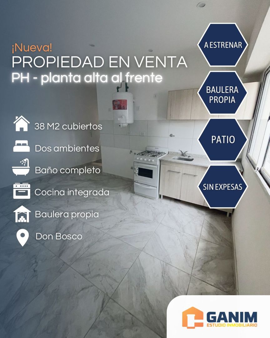 PH 2 amb. A la calle - Planta alta