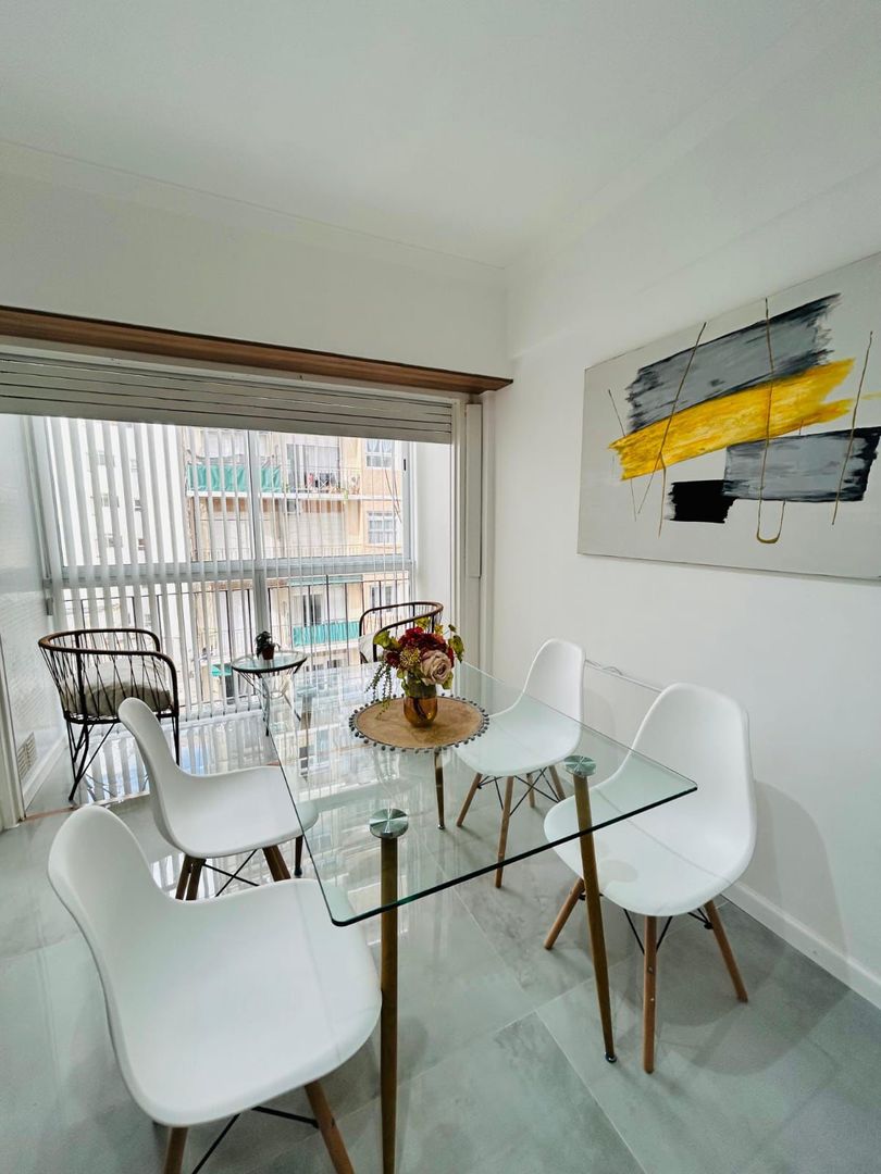 Departamento 1 ambiente frente con balcon reciclad