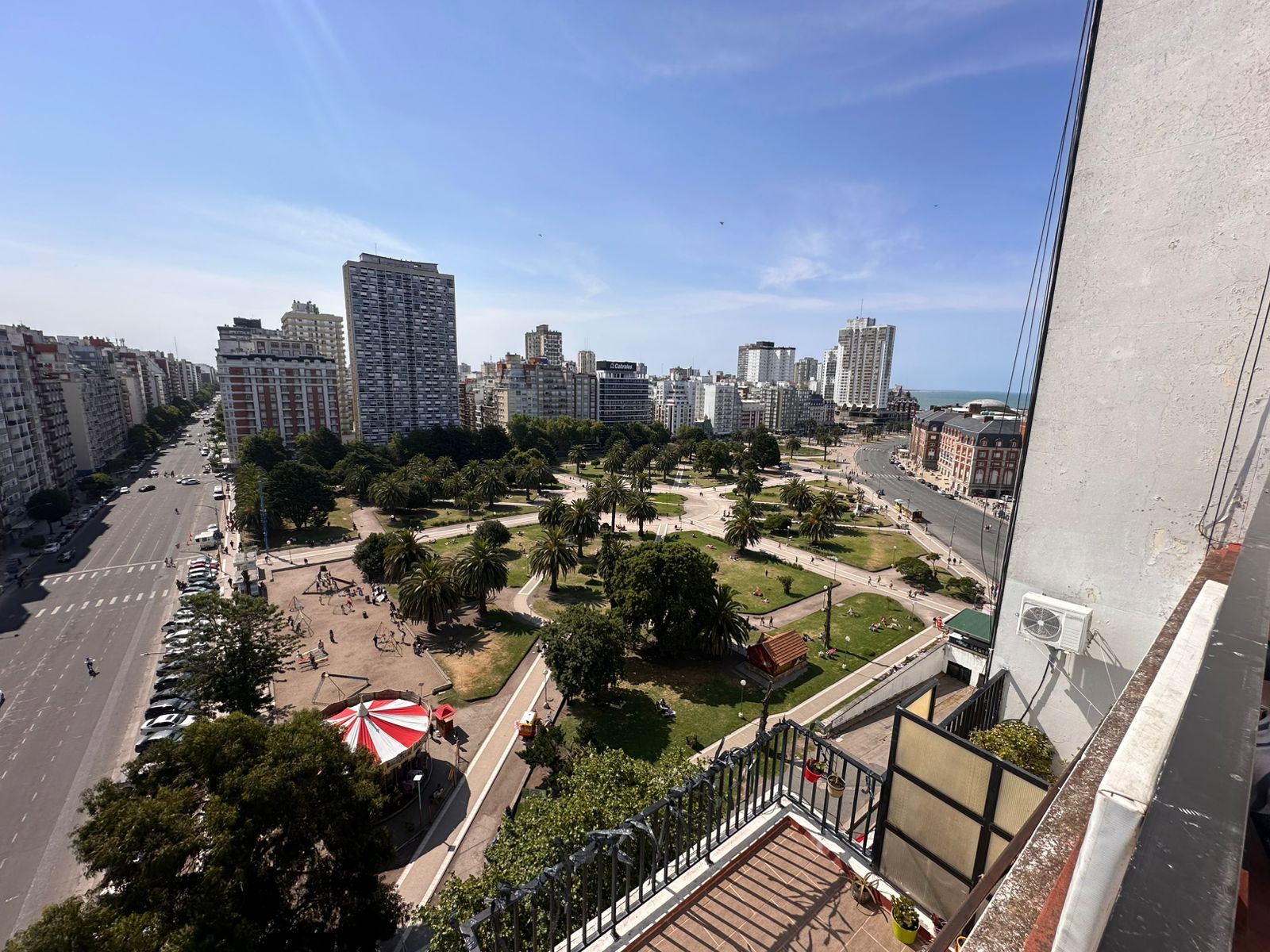 Departamento 2 Amb al frente con balcon terraza