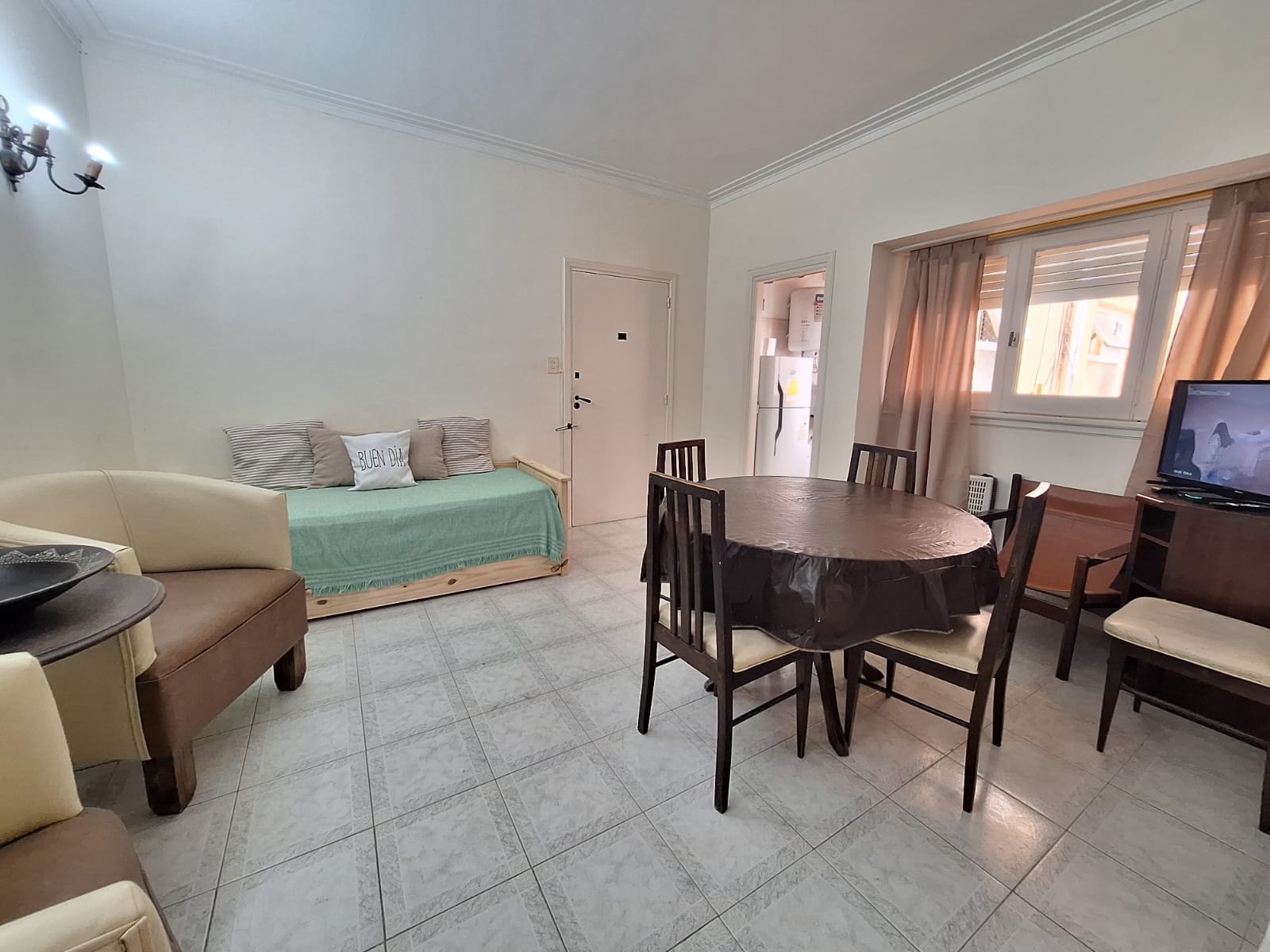 Departamento de 2 ambientes contrafrente