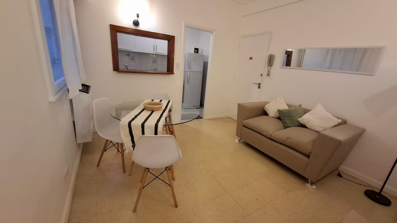 Departamento de 2 ambientes contrafrente