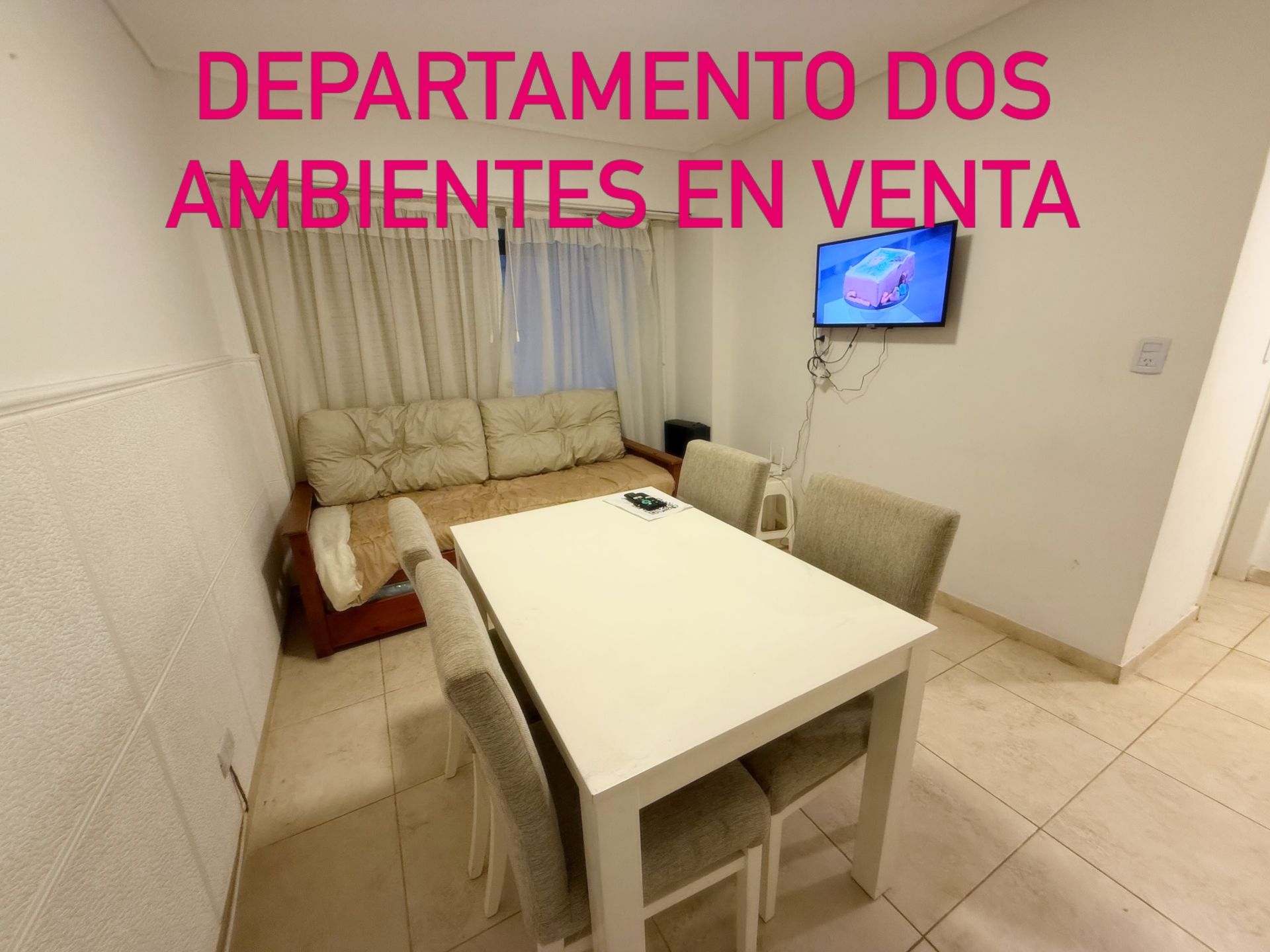 DEPTO DOS AMBIENTES EN VENTA. ZONA PLAZA COLON