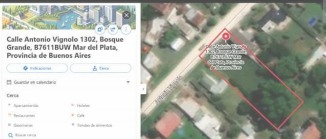 Amplio lote en Bosque grande Mar del plata 