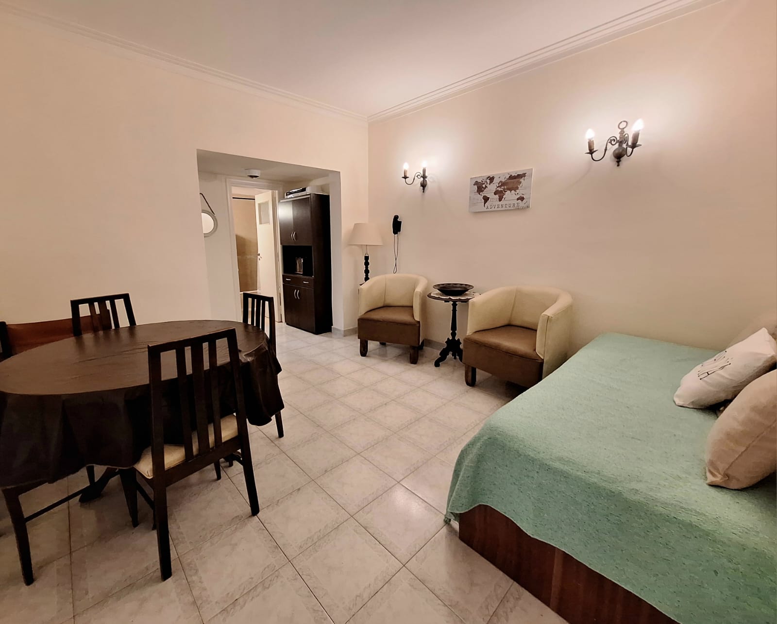 Departamento de 2 ambientes contrafrente